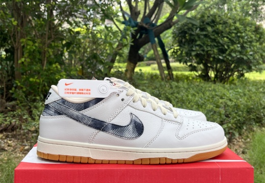 Nike Dunk Low  New Americana Washed Denim  FN6881-100    36-46 M66